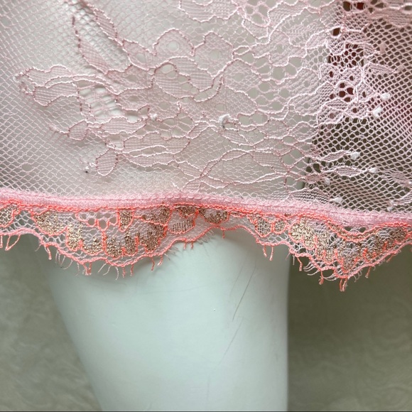 Victoria’s Secret Sheer Lace Up Back Sexy Slip - Picture 11 of 14